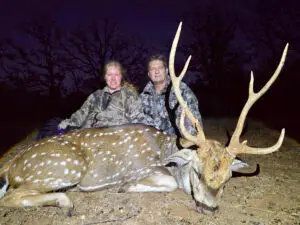 axis deer hunt in Oklahoma
