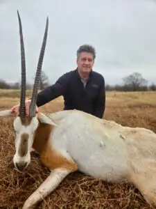 scimitar oryx hunting in Oklahoma