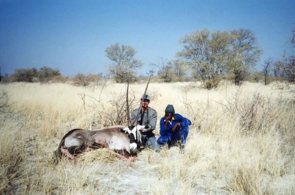 gemsbok hunt botswana