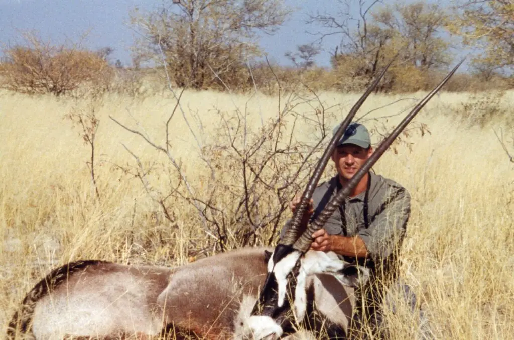 gemsbok hunt in botswana